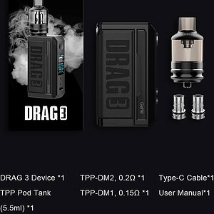 VOOPOO Drag 3 177W Starter Kit