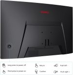 KOORUI 27E6QC 27" Curved Gaming Monitor | 2K | 2560x1440, AdaptiveSync, Narrow Bezel | QHD 144Hz 1ms - Image 5