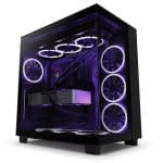 NZXT H9 Flow Dual-Chamber ATX Mid-Tower PC Gaming Case black