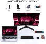 KOORUI 27E6QC 27" Curved Gaming Monitor | 2K | 2560x1440, AdaptiveSync, Narrow Bezel | QHD 144Hz 1ms - Image 3
