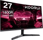 KOORUI 27E6QC 27" Curved Gaming Monitor
