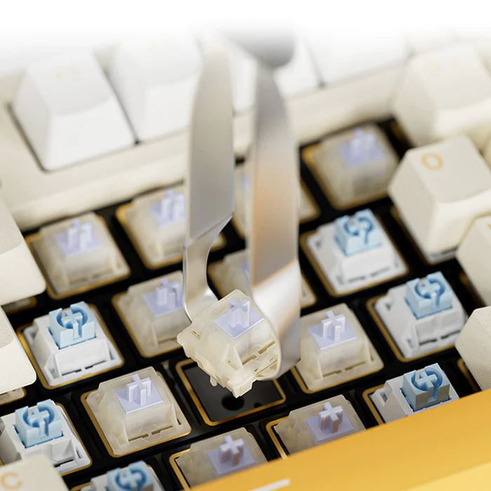 Ajazz AK35I V2 Mechanical Keyboard: Tri-Mode Connection with Screen & Knob - Image 3