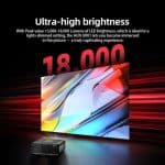 AUN U001 10S Projector - Android 11.0 OS 4K 18000 Lumens - Image 3