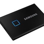 Samsung 1TB T7 Touch Portable SSD (Black)