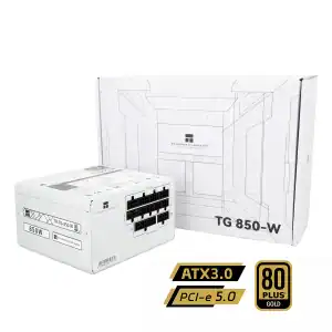 Thermalright TG-850W 80+ Platinum Fully Modular Power Supply- white