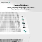 DeepCool CH780 PC Case ATX Dual-Chamber Full Tower - White - Image 3
