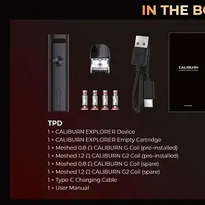 UWELL Caliburn Explorer Pod Kit