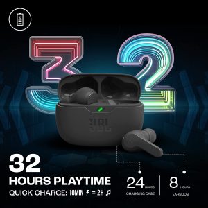 JBL Wave Beam In-Ear Wireless Earbuds (TWS) with Mic