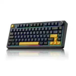 AULA F75 75% Wireless Mechanical Keyboard Thunder Black Reaper Switch