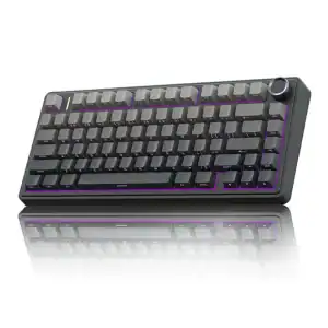 AULA F75 75% Wireless Mechanical Keyboard Gradient Grey Reaper Switch