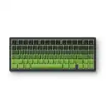 MCHOSE G75 Pro Tri-mode Gasket Mechanical Gaming Keyboard black green