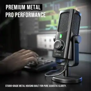 FIFINE Profile3 USB Condenser Microphone