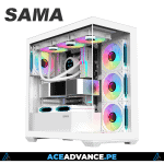 SV01 ATX Mid Tower Gaming PC Case is a stylish and high-performance chassis designed for gamers, PC enthusiasts, and DIY builders. Featuring pre-installed ARGB fans, a 270° tempered glass side panel, and optimized airflow.