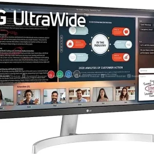 LG 29WQ600-W is a 29-inch UltraWide Full HD IPS monitor designed for gamers, creators, and multitaskers who value immersive visuals and smooth performance