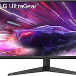 LG 27GQ50F-B is a 27-inch Full HD Ultragear Gaming Monitor designed to deliver smooth visuals, rapid response, and an immersive gaming experience
