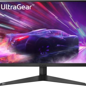 LG 27GQ50F-B is a 27-inch Full HD Ultragear Gaming Monitor designed to deliver smooth visuals, rapid response, and an immersive gaming experience