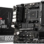 MSI B550M PRO-VDH WiFi ProSeries Motherboard is designed for AMD Ryzen 5000 and 3rd Gen Ryzen processors, delivering excellent performance, stability, and reliability for professionals