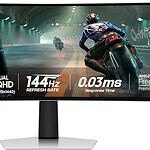 Samsung 34" Odyssey G85SB Series QD-OLED Ultra WQHD Curved Gaming Monitor is a high-performance gaming monitor designed for competitive gamers and immersive gameplay enthusiasts.