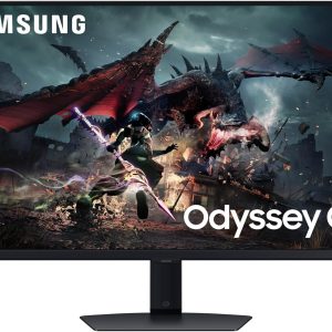 Samsung Odyssey G50D is a 32-inch QHD gaming monitor designed for competitive and immersive gameplay.
