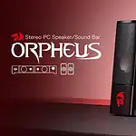 Redragon GS550 PC Gaming Speakers are compact yet powerful 2.0 channel desktop speakers designed for gamers and music lovers seeking crystal-clear sound, immersive bass, and stylish aesthetics.