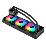 SAMA Q70 360mm AIO Liquid CPU Cooler is a high-performance liquid cooler designed with a premium 2.8-inch IPS LCD display and XT120 modular LCP fans