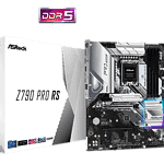 ASRock Z790 Pro RS/D4 is a high-performance ATX motherboard designed for Intel 12th and 13th Generation Core processors.