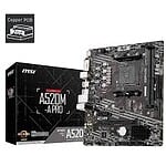 MSI A520M-A PRO is a Micro-ATX gaming motherboard built to deliver exceptional reliability, performance, and value.
