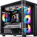 The SAMA V60 is a premium mid tower PC case designed for high-performance gaming builds, creators, and PC enthusiasts who demand exceptional airflow, modern aesthetics, and maximum hardware compatibility.