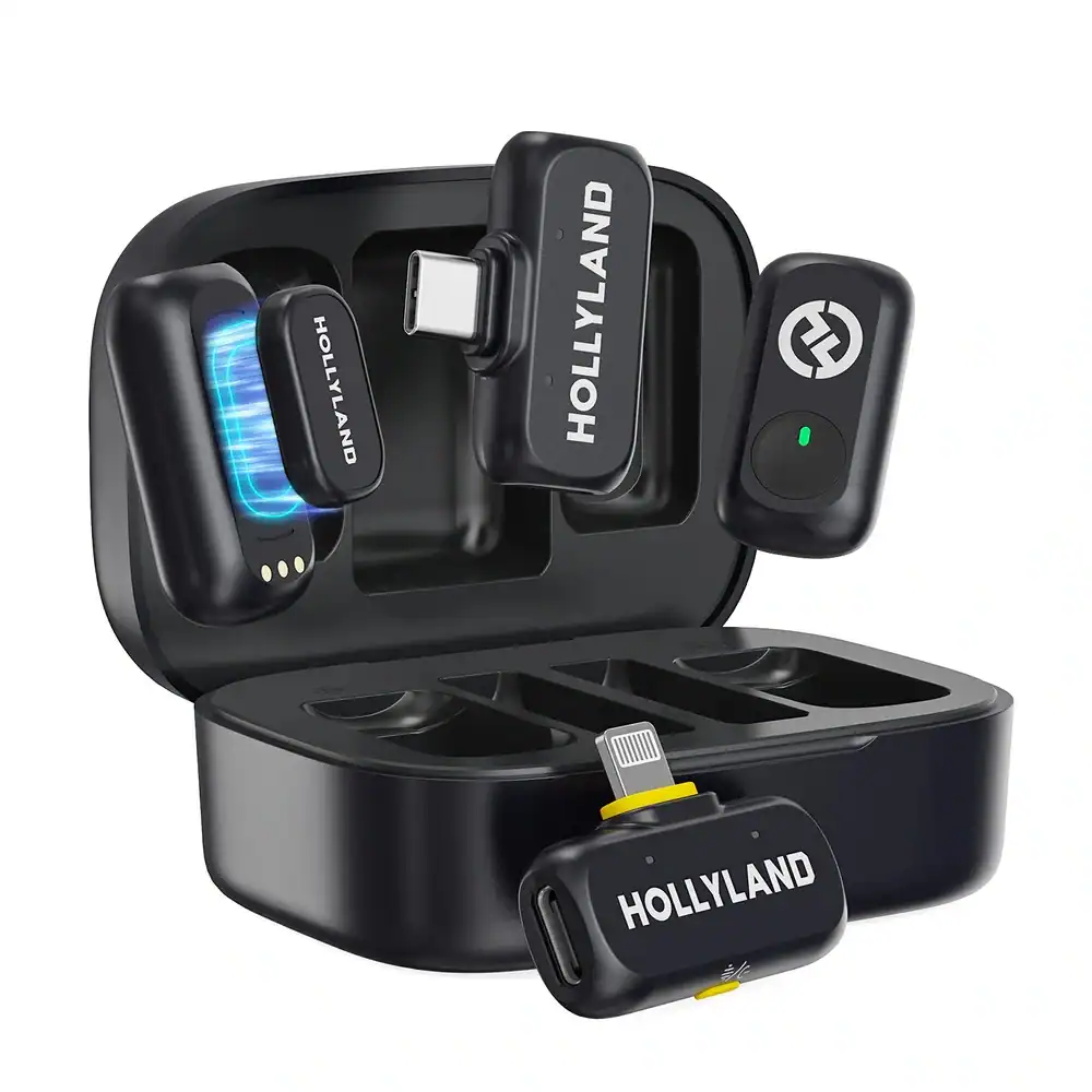 Hollyland Lark A1 Wireless Microphone for iPhone & Android Hollyland Lark A1 Wireless Microphone for iPhone & Android