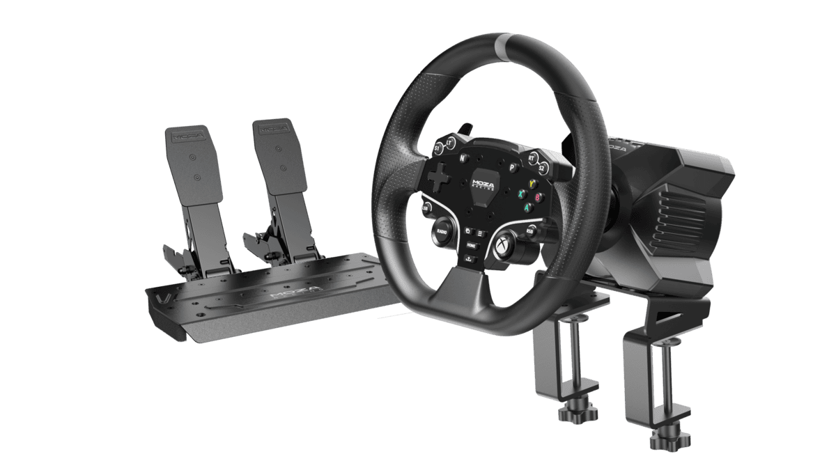 MOZA R3 Racing Wheel & Pedals Bundle MOZA R3 Racing Wheel & Pedals Bundle