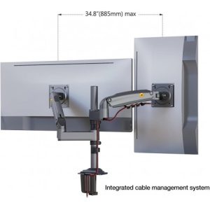 NB H180 Dual Monitor Arm