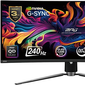 MSI MPG 341CQPX QD-OLED Monitor