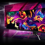 MSI MPG 491CQPX is a premium 49-inch curved QD-OLED gaming monitor