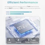 GenMachine Ryzen 3 4300U Mini PC - Image 2