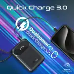 Promate PowerPod-20 20000mAh 35W Power Bank with Built-In USB-C & Lightning Cables - Image 2
