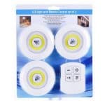 3 Pack LED Cabinet Lights with Remote Control