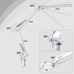 Professional Single-Head LED Swing Arm Lamp CS-TD01