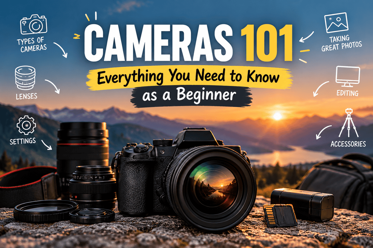 Cameras 101: Everything You Need to Know as a Beginner