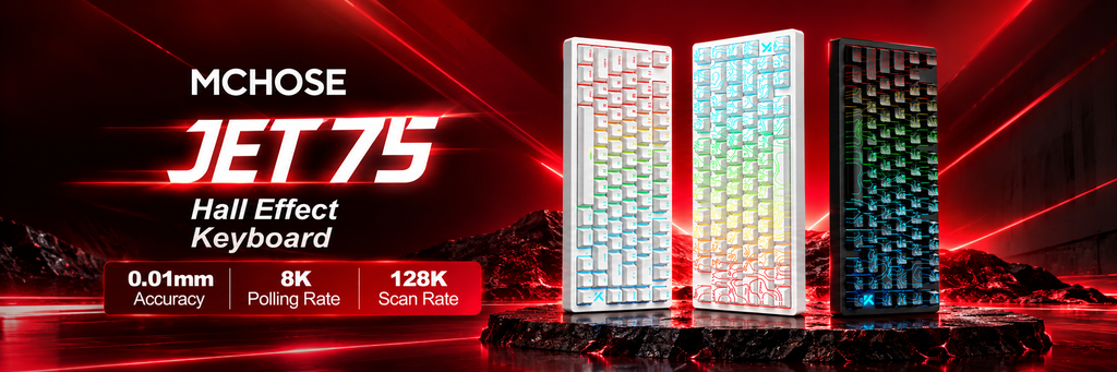 MCHOSE Jet 75 – Best Budget Magnetic Mechanical Keyboard